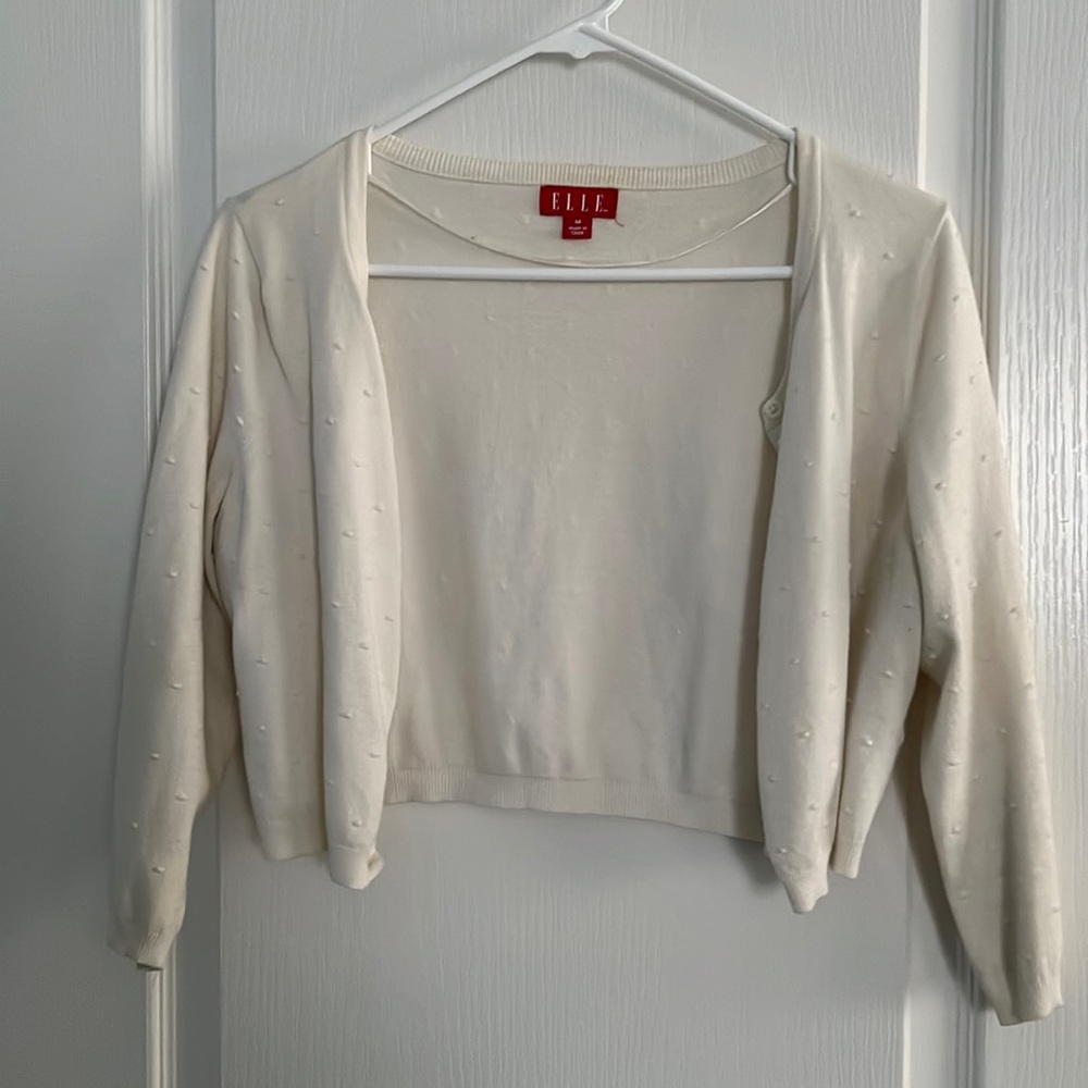 Pretty White Cardigan